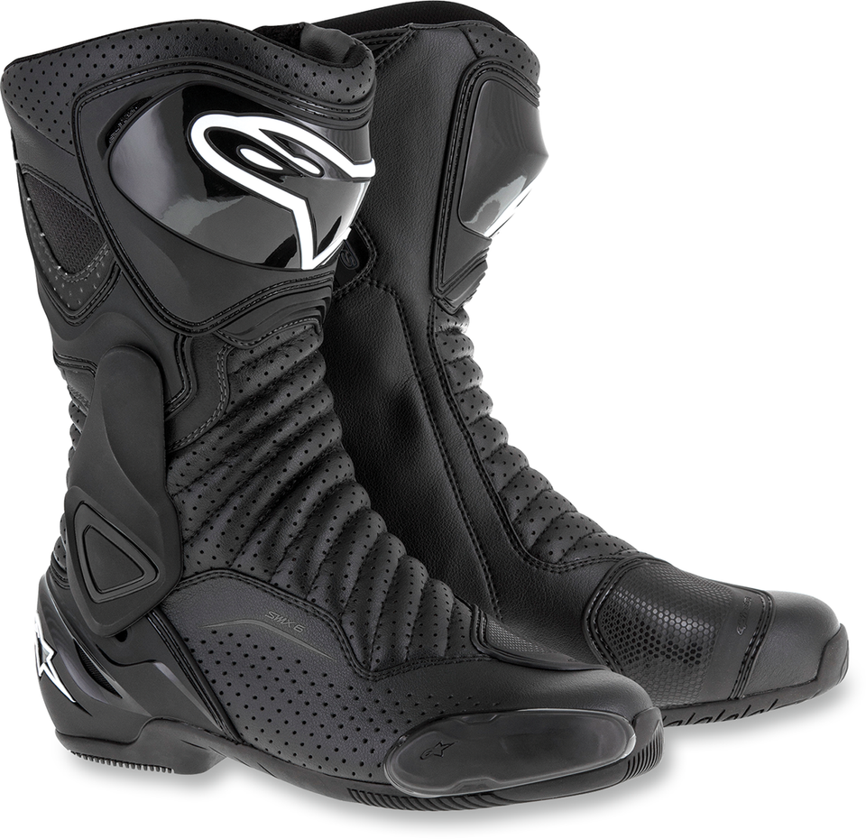 SMX-6 v2 Vented Boots - Black - US 6.5 / EU 40 - Lutzka's Garage