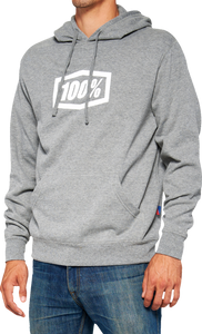 Icon Pullover Hoodie - Gray - 2XL - Lutzka's Garage