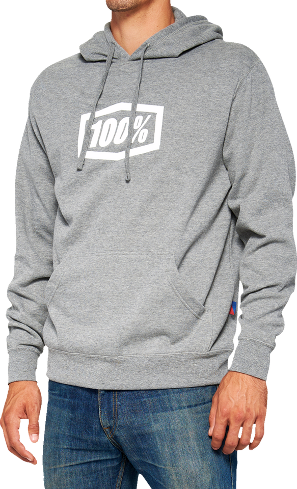 Icon Pullover Hoodie - Gray - 2XL - Lutzka's Garage