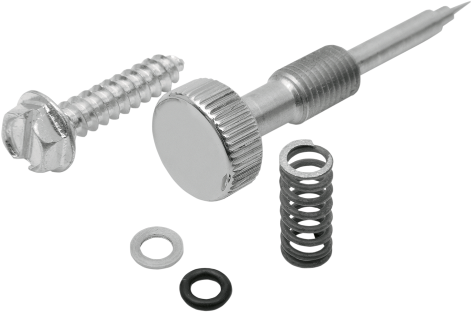 Idle Air Adjusting Screw Kit - Stainless Steel - Constant Velocity Carburetors - Lutzka's Garage