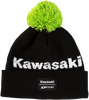 Kawasaki Stripe Beanie - Black - Lutzka's Garage