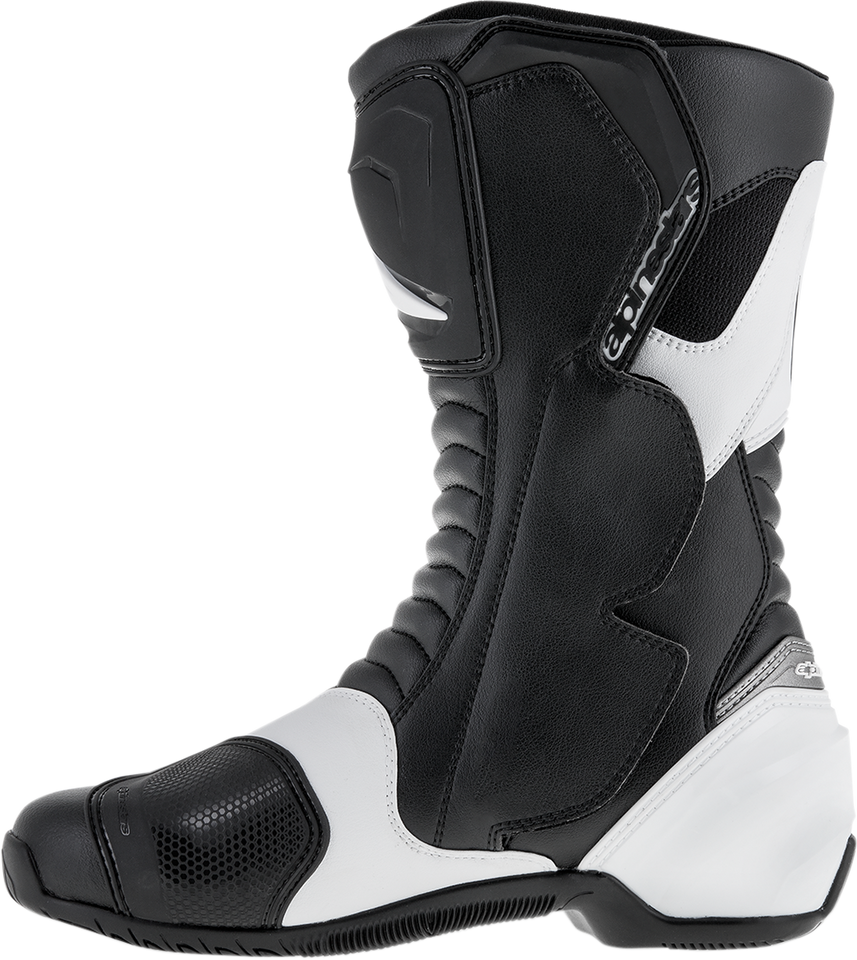 SMX-S Boots - Black/White - US 12.5 / EU 48 - Lutzka's Garage