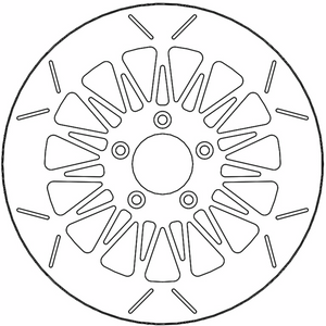 Brake Rotor - Front Right/Front Left - Rialto