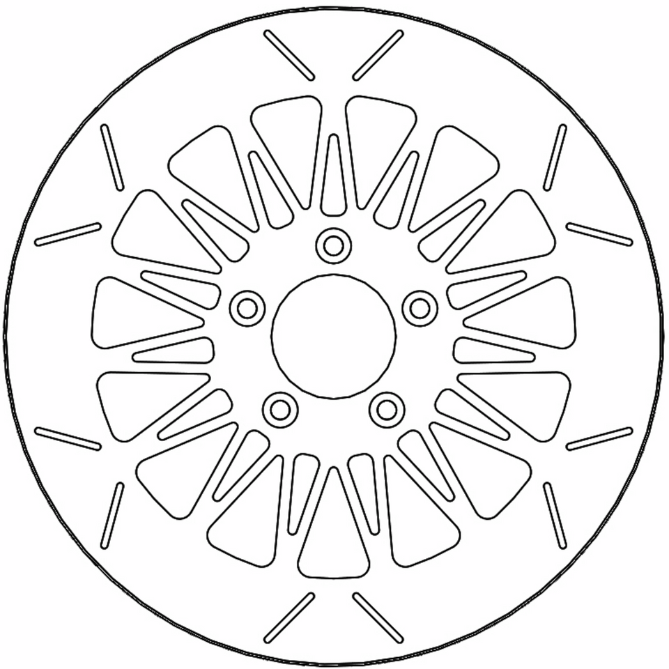 Brake Rotor - Front Right/Front Left - Rialto