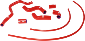 Radiator Hose Kit - Red - Aprilia - Lutzka's Garage