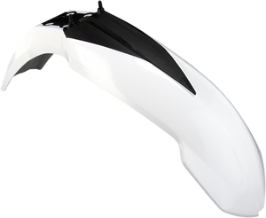 Front Fender - White/Black - Lutzka's Garage