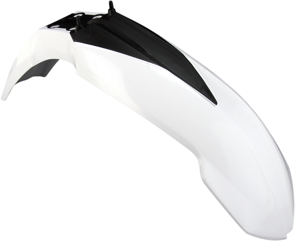 Front Fender - White/Black - Lutzka's Garage