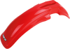 Universal MX Front Fender - Red - Lutzka's Garage