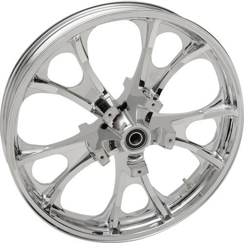 Wheel - Largo - Front - Dual Disc/without ABS - Chrome - 21x3.5 - 00-07 FL - Lutzka's Garage