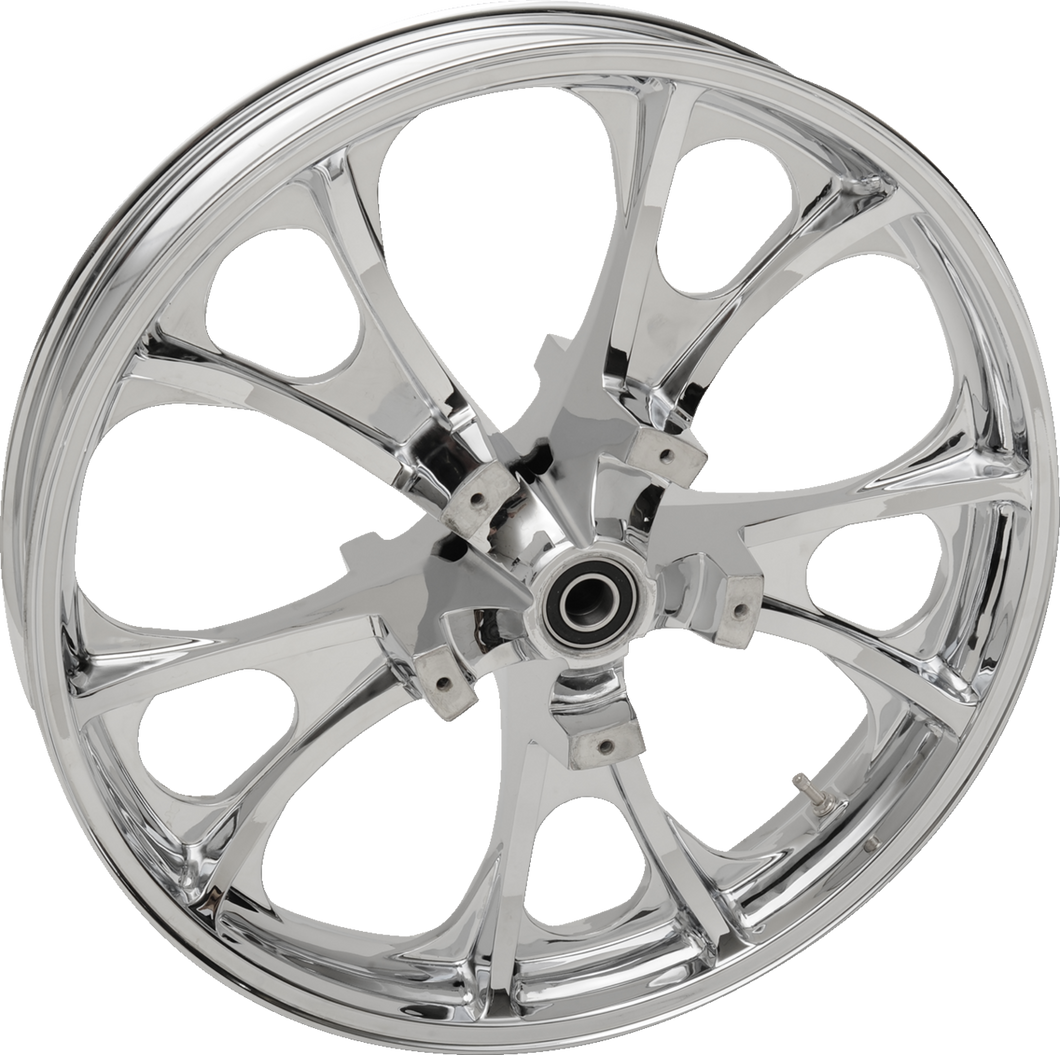 Wheel - Largo - Front - Dual Disc/without ABS - Chrome - 21x3.5 - 00-07 FL - Lutzka's Garage