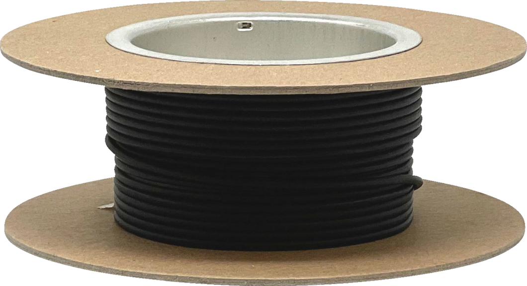 25 GXL Wire Spool - 16 Gauge - Black - Lutzka's Garage