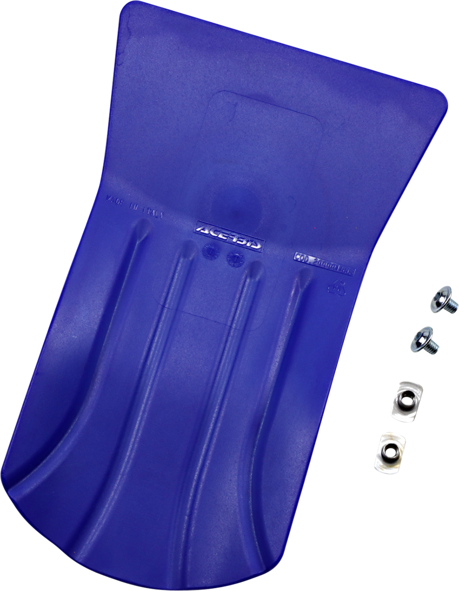 Skid Plate - YZ Blue - Universal