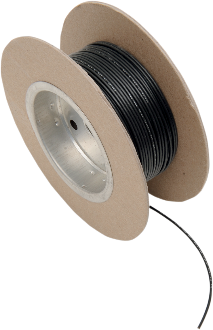 100 Wire Spool - 18 Gauge - Black - Lutzka's Garage