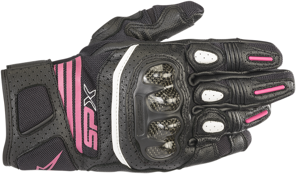 Stella SPX AC V2 Gloves - Black/Fuchsia - XS - Lutzka's Garage