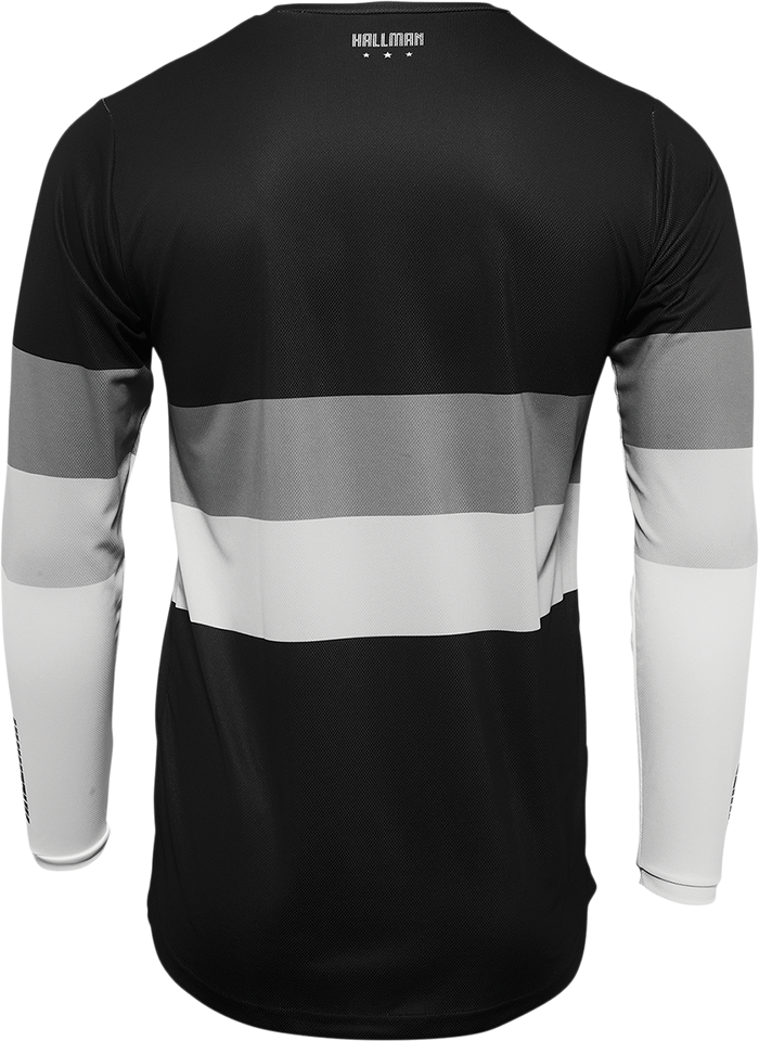 Hallman Differ Draft Jersey - Black/White - Small - Lutzka's Garage