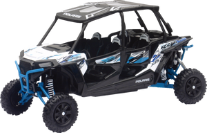 Polaris RZR XP 4 Turbo EPS - 1:18 Scale - White Lightning