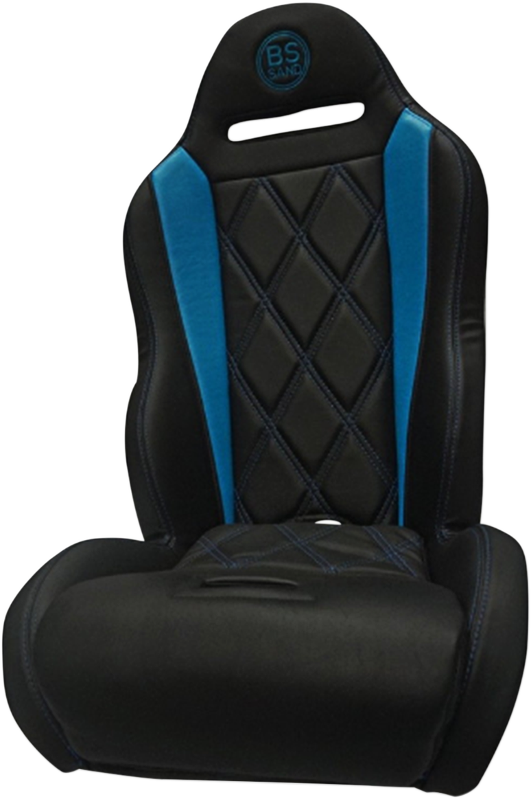 Performance Seat - Big Diamond - Black/Titanium Blue - Maverick X3 14-20