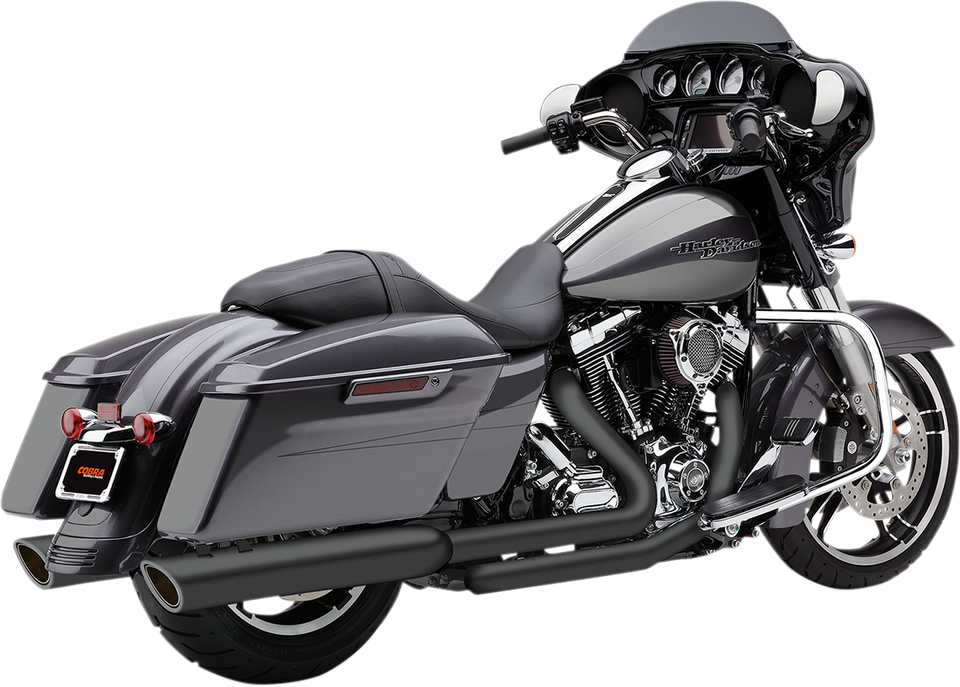 909 4" Mufflers - Black - 95-16 Bagger - Lutzka's Garage