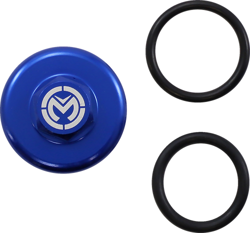 Oil Cap - Blue - Husqvarna - Lutzka's Garage