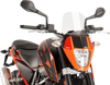 New Generation Windscreen - 10-1/2" - Clear - KTM 390 - Lutzka's Garage