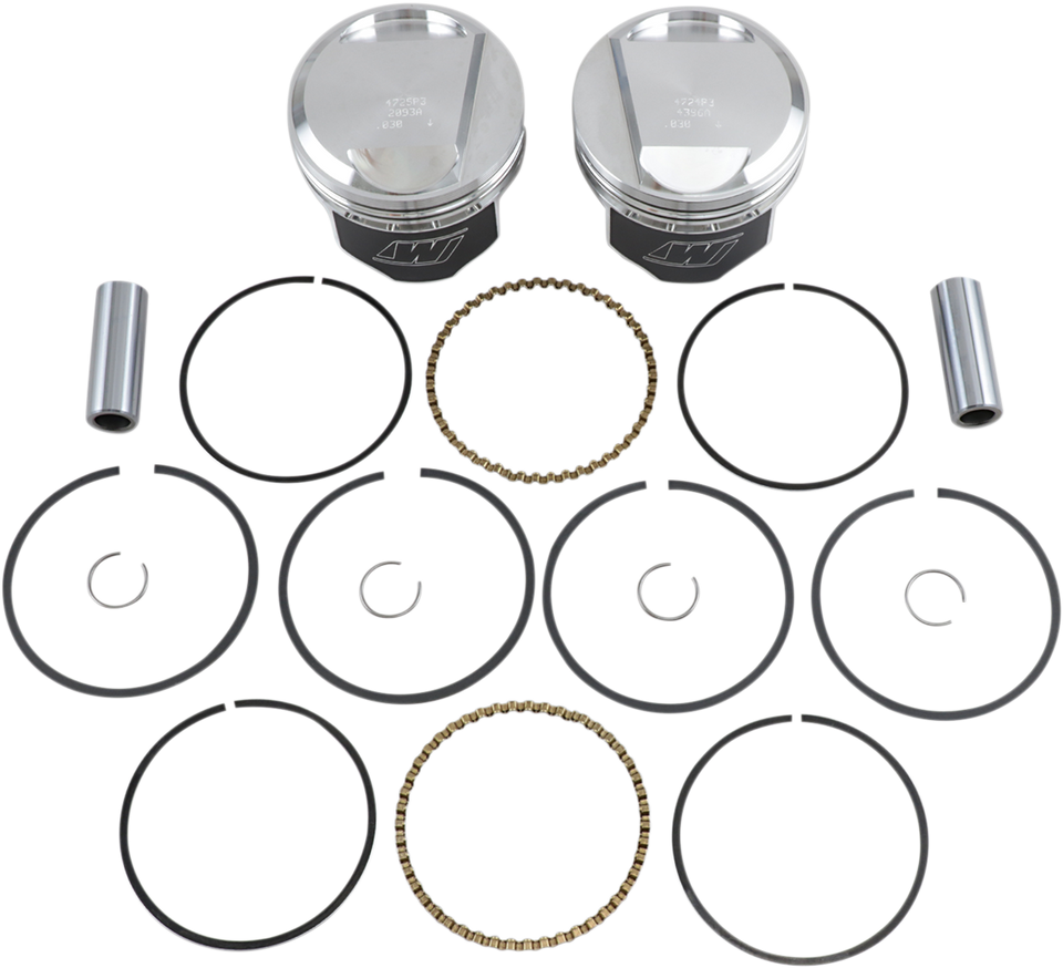 Piston Kit - +0.030" - Evolution Big Twin 1340 cc