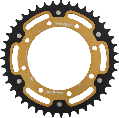 Stealth Rear Sprocket - 43 Tooth - Gold - Kawasaki - Lutzka's Garage