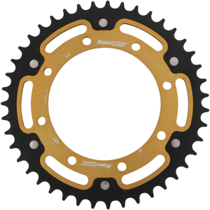 Stealth Rear Sprocket - 43 Tooth - Gold - Kawasaki - Lutzka's Garage