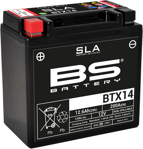 Battery - BTX14 (YTX)