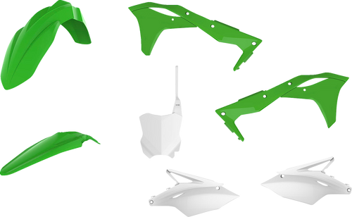 Body Kit - Complete - 19 OEM Green/White - KX 250F