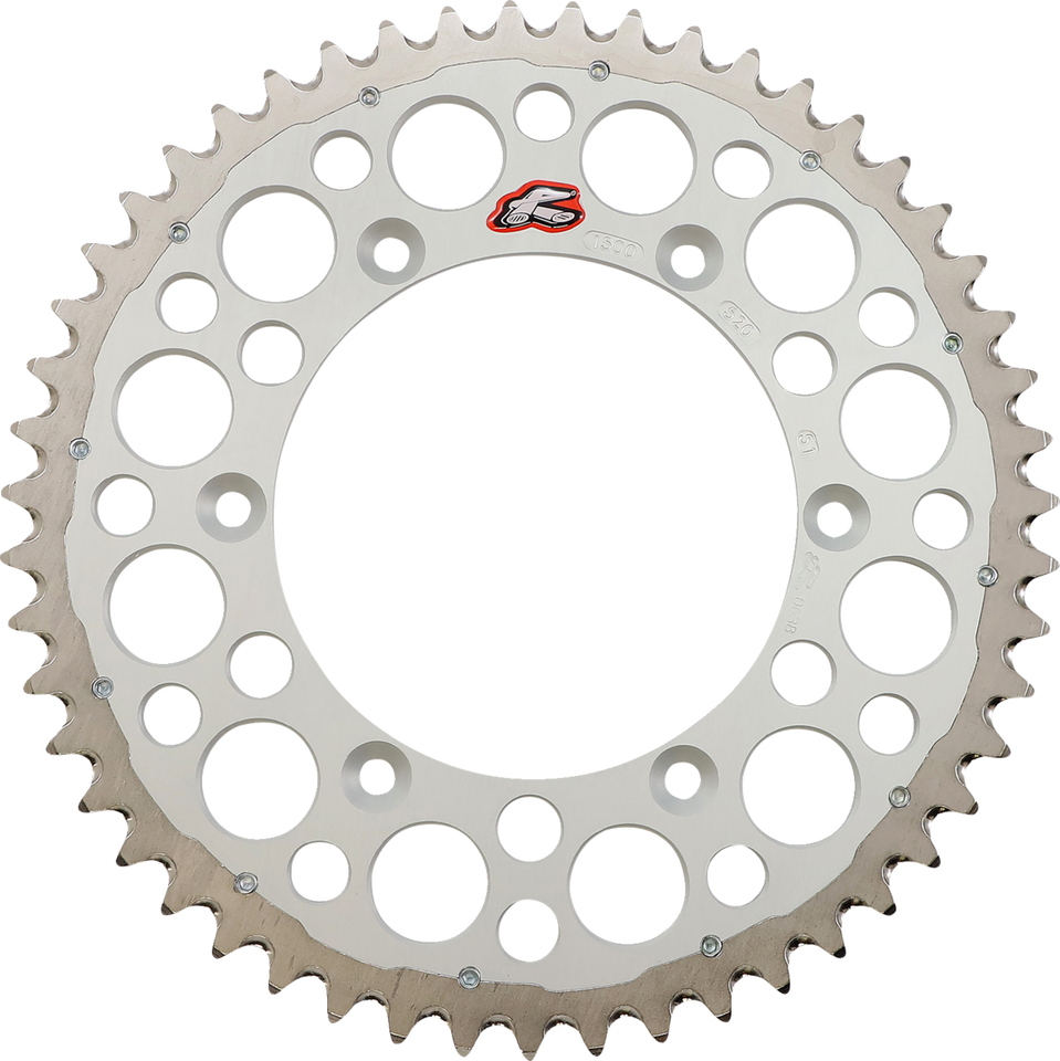 Twinring™ Rear Sprocket - 51 Tooth - Silver - Lutzka's Garage