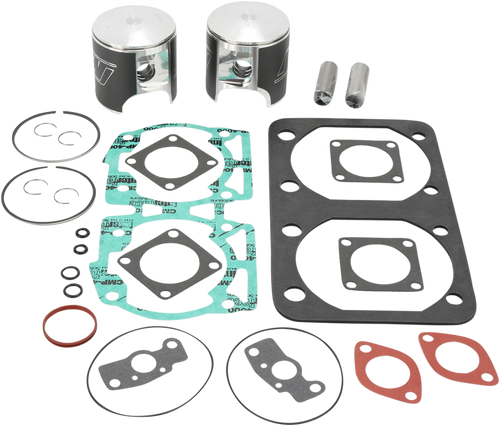 Piston Kit with Gaskets - 76.50 mm - 583 Engine Type - Ski-Doo