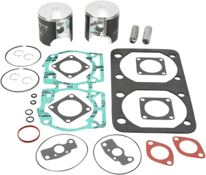 Piston Kit with Gaskets - 76.50 mm - 583 Engine Type - Ski-Doo