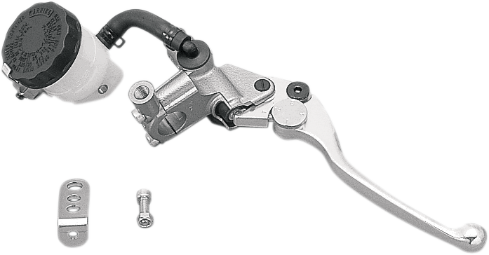 Brake Master Cylinder Kit - 5/8" - Silver - Lutzka's Garage