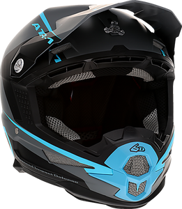 ATR-1 Helmet - Stealth - Cyan - XS - Lutzka's Garage