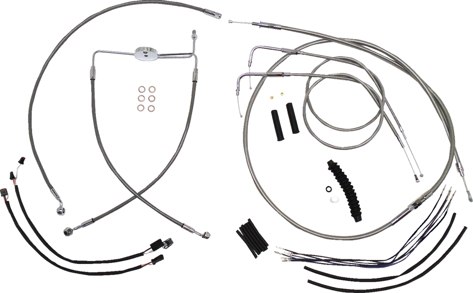 Control Cable Kit - XR - Stainless Steel - Lutzka's Garage