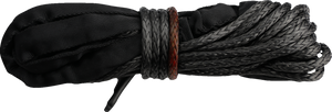 Winch Rope - Synthetic - Smoke - 15/64" x 38