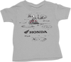 Toddler Honda Lunar T-Shirt - Heather Gray - 4T - Lutzka's Garage