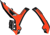 X-Grip Frame Guards - OEM 16 Orange/Black - KTM