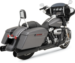 4.5" Mufflers for Touring - Black with Klassic