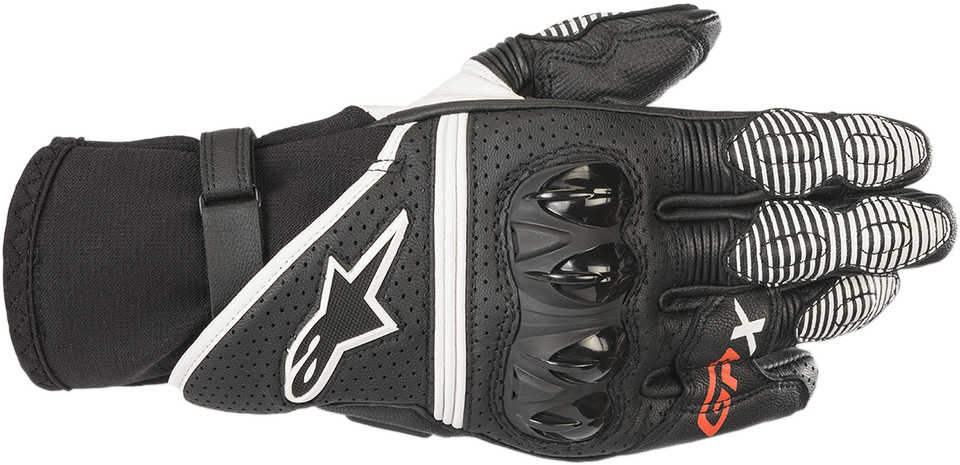 GPX V2 Gloves - Black/White - XL - Lutzka's Garage