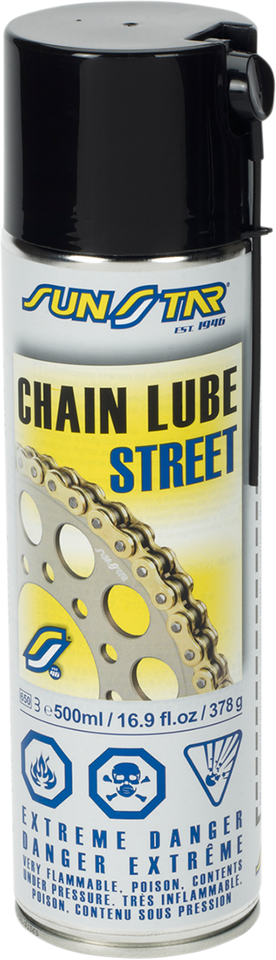 Street Chain Lube - 500ml - Aerosol - Lutzka's Garage