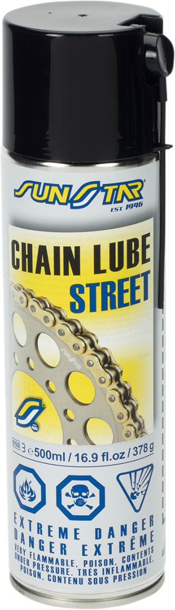 Street Chain Lube - 500ml - Aerosol - Lutzka's Garage