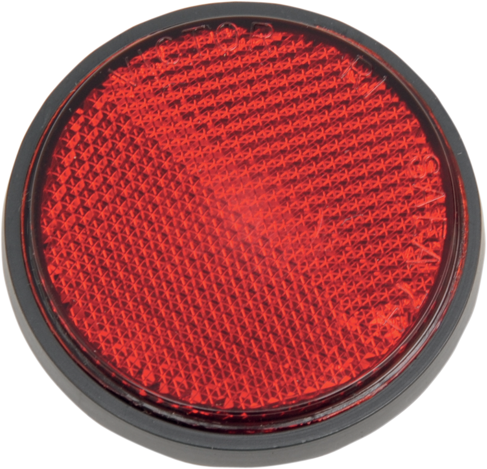 Reflector - Adhesive Back - Red - Lutzka's Garage