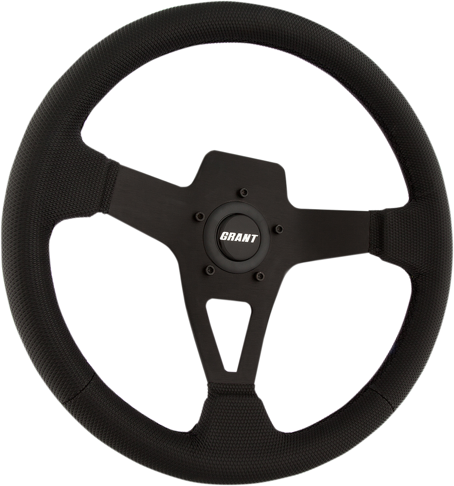 Edge Series Steering Wheel - Black - Gripper Series - Lutzka's Garage