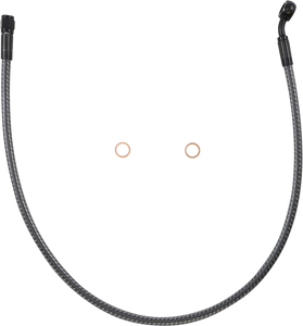 Brake Line - Front - 10 mm - 35° - 26" - KARBONFIBR