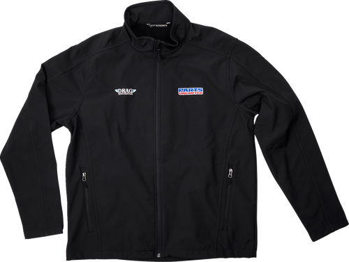 Parts Unlimited/Drag Specialties Softshell Jacket - Black - Small - Lutzka's Garage