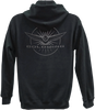 Goldwing Burst Zip Hoodie - Black - 2XL - Lutzka's Garage