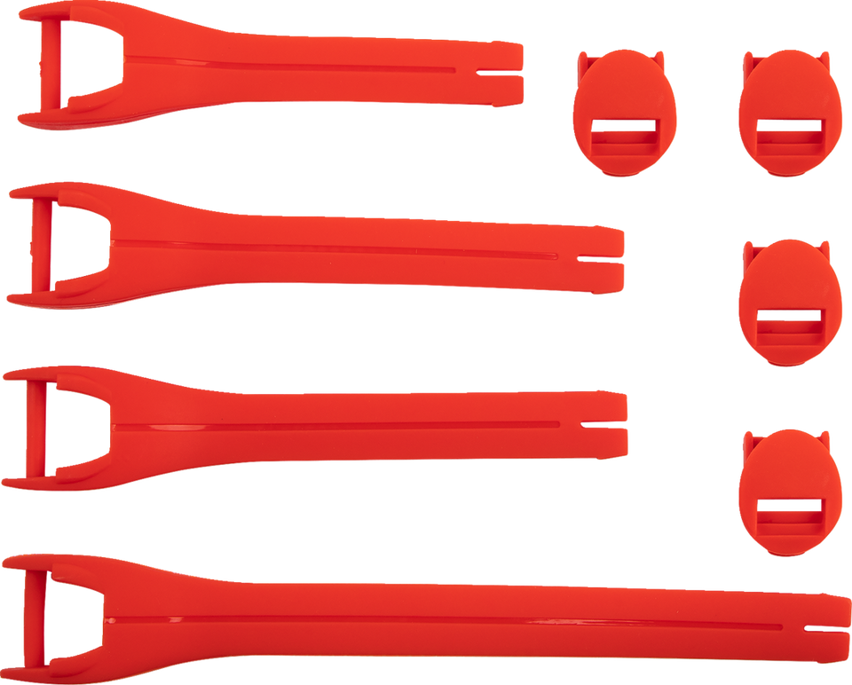 Qualifier Boot Strap Kit - Red - Size 10-15 - Lutzka's Garage