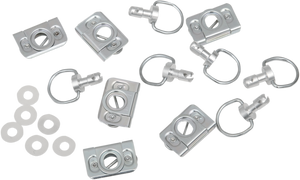 D-Ring Kit - Silver Clips