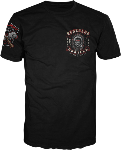 Renegade Biker T-Shirt - Black - XL - Lutzka's Garage